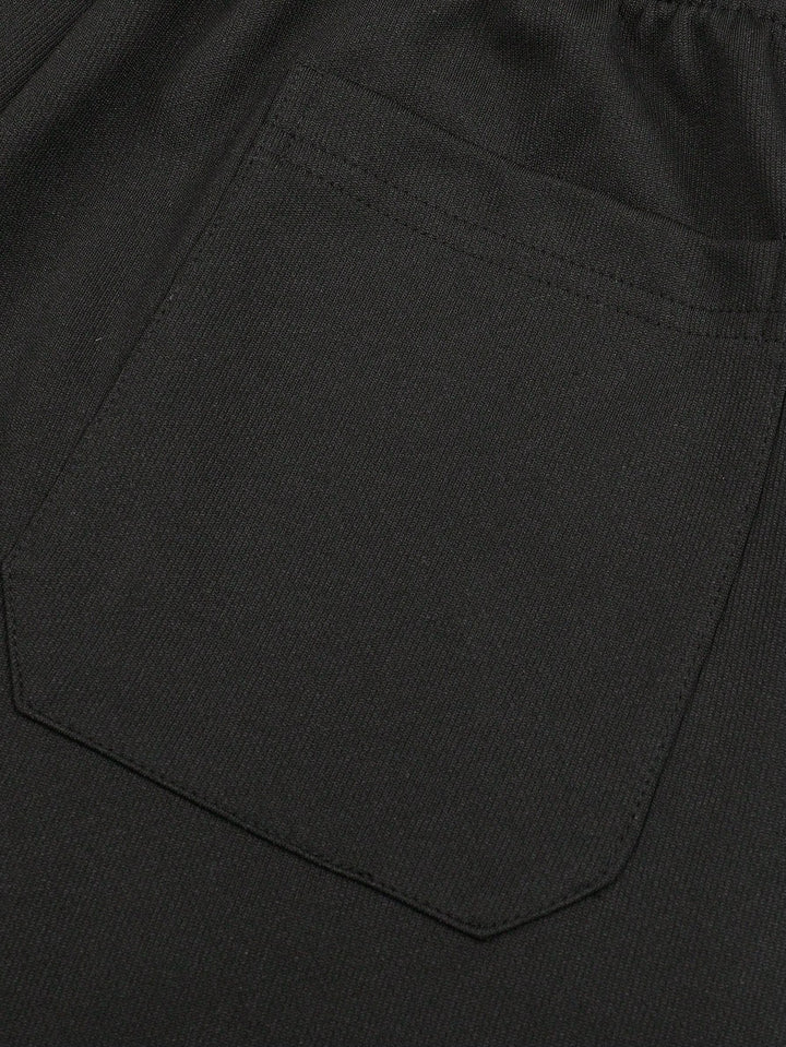 Sportske hlače za slobodno vrijeme za muškarce s vezicom | širok kroj i ravne nogavice