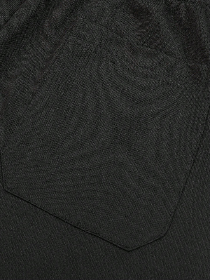 Sportske hlače za slobodno vrijeme za muškarce s vezicom | širok kroj i ravne nogavice