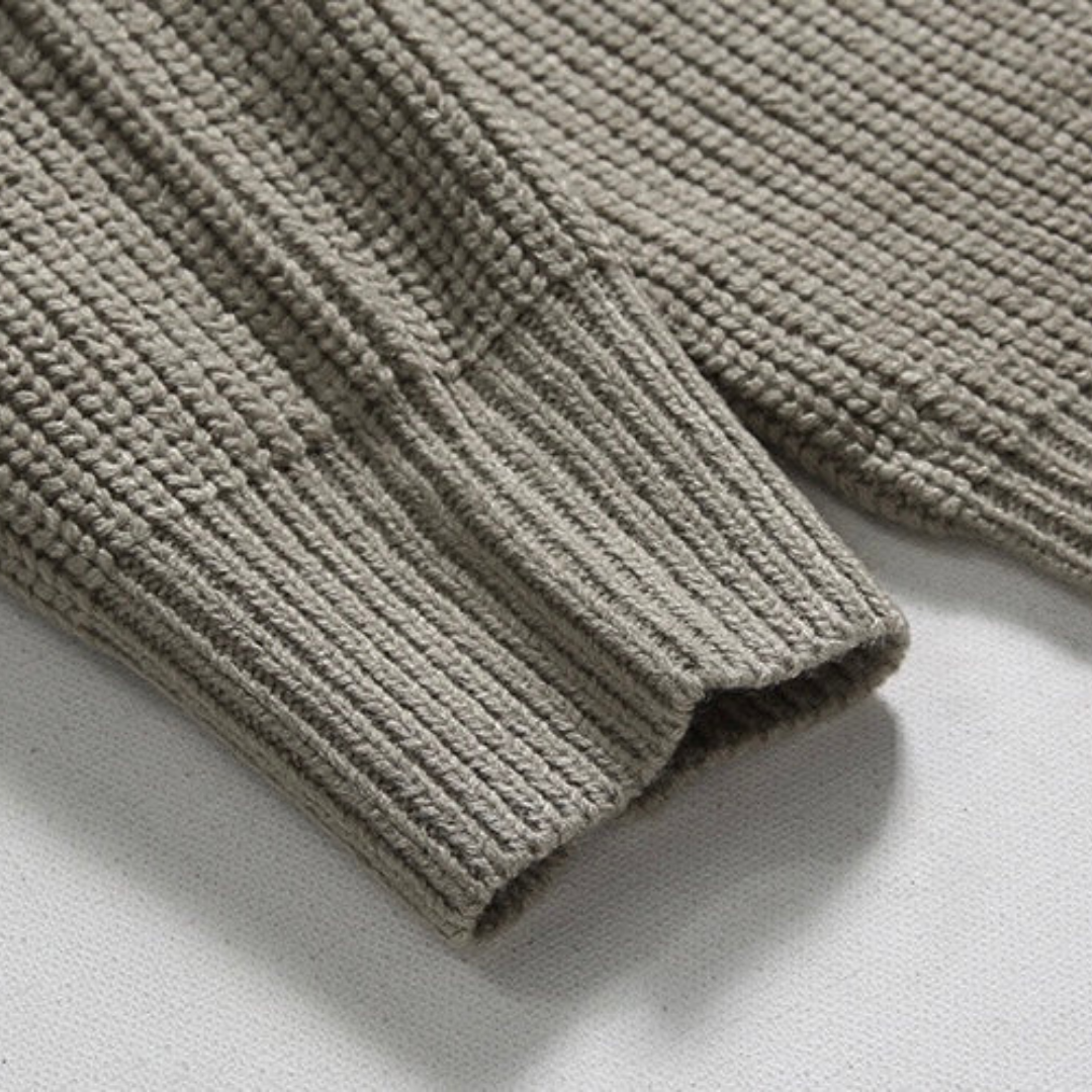 EMIL | Stilski Pulover s Polu Zipom