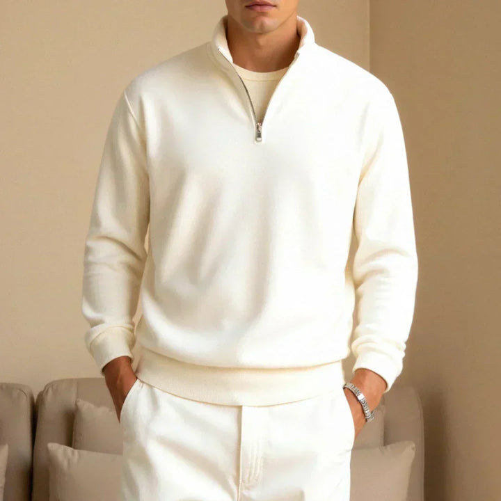 JULES | Moderna muška polu zip dukserica