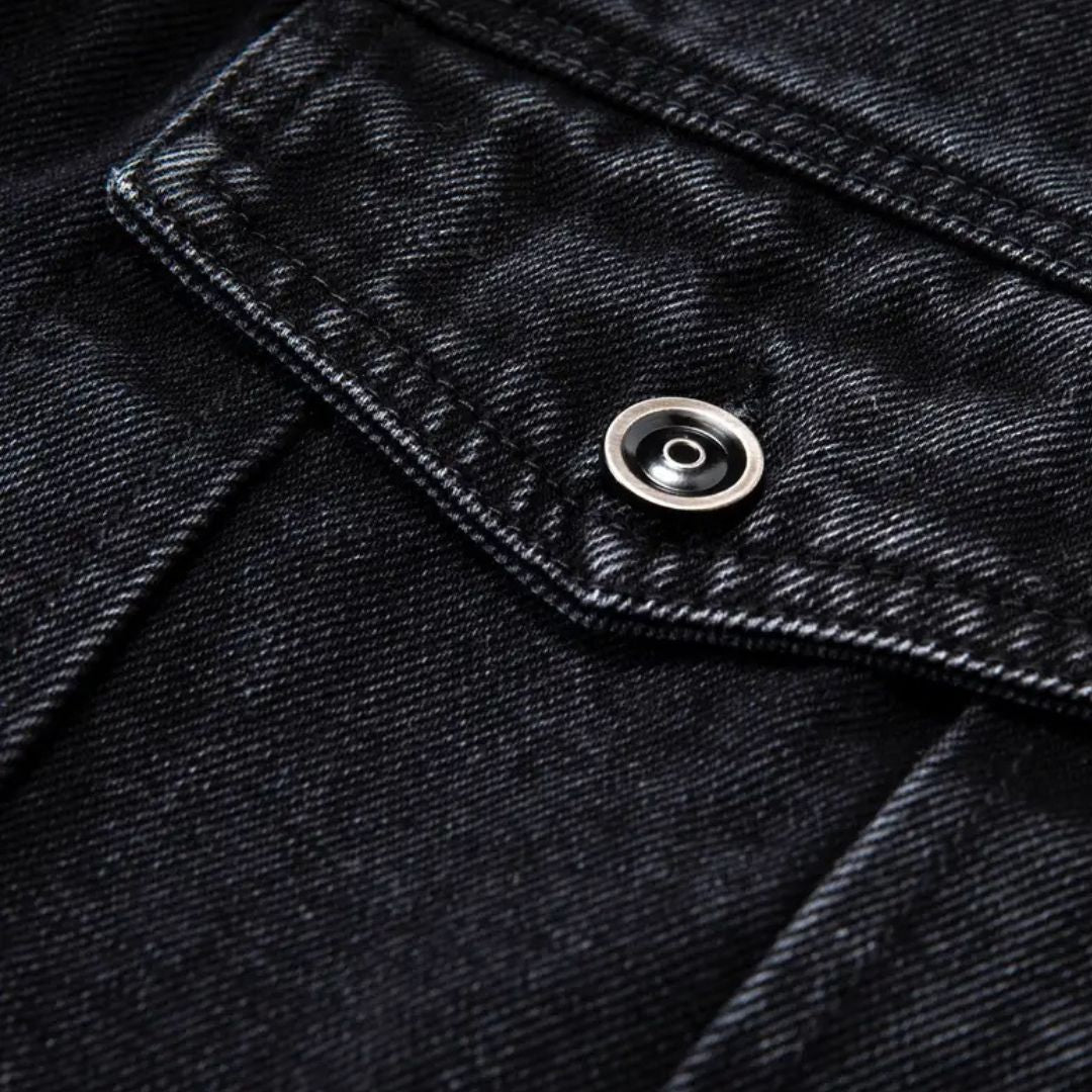 Muška Casual Traper Jakna - Više Džepova & Dugmad