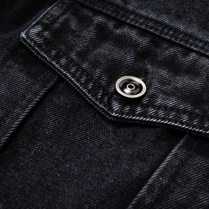 Muška Casual Traper Jakna - Više Džepova & Dugmad