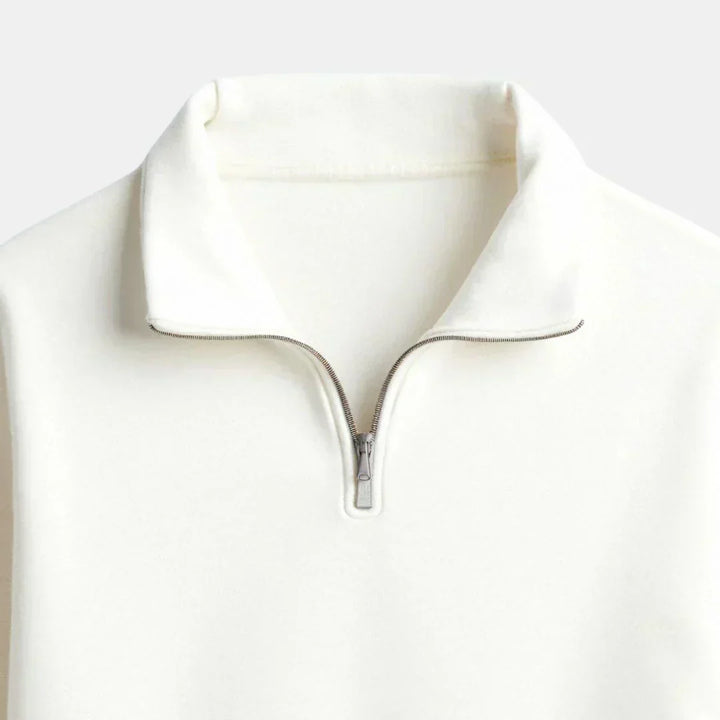 JULES | Moderna muška polu zip dukserica