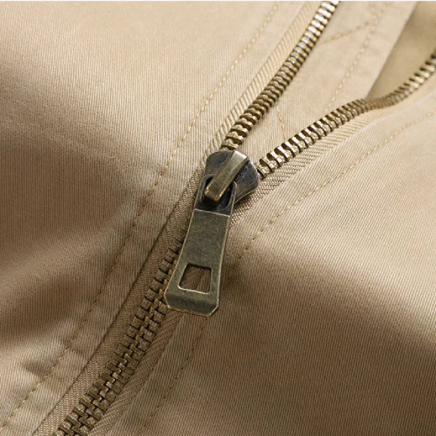 Corbin | Klasična bomber jakna za muškarce s bočnim džepovima - stylish lagana jakna s patentnim zatvaračem za casual i outdoor odjeću