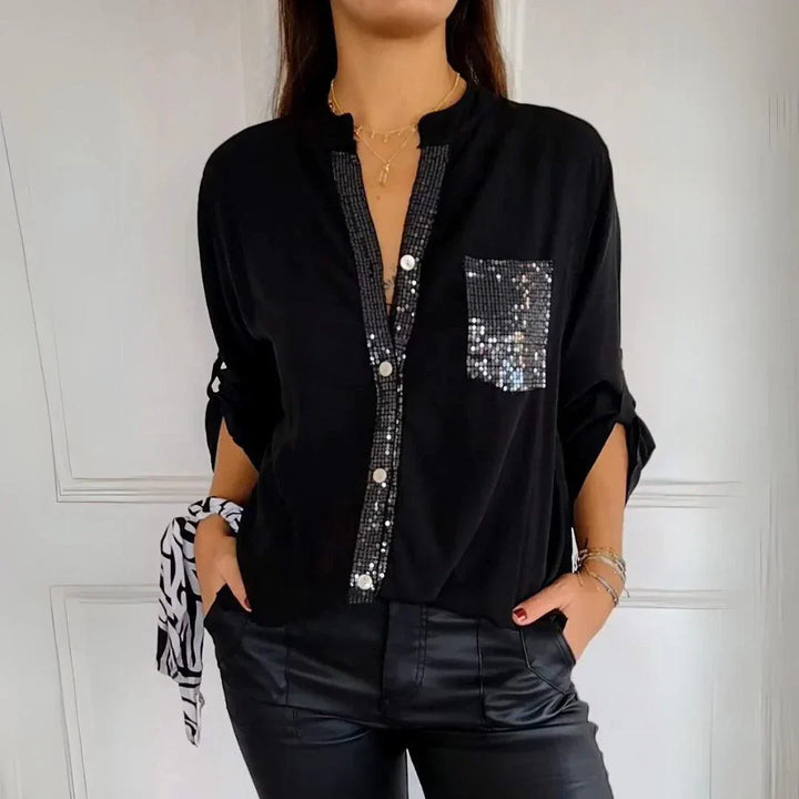 Alena | Elegantna bluzica bez nabora