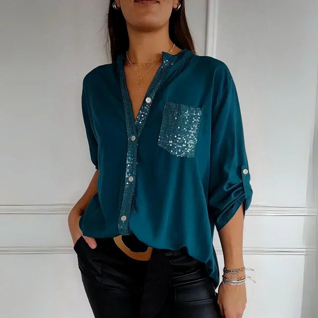 Alena | Elegantna bluzica bez nabora